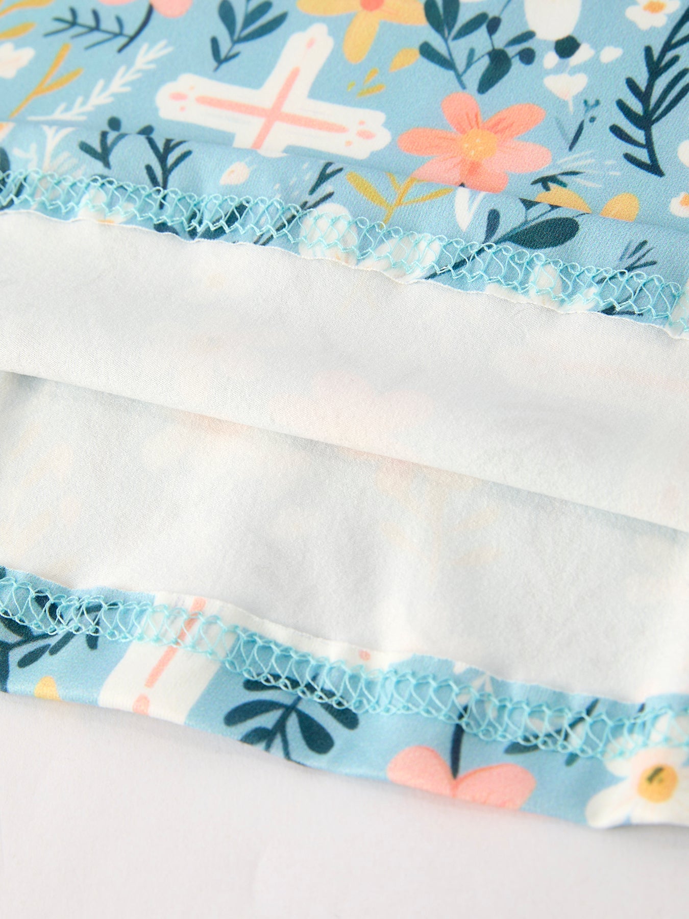 Girls Cross Floral Dress