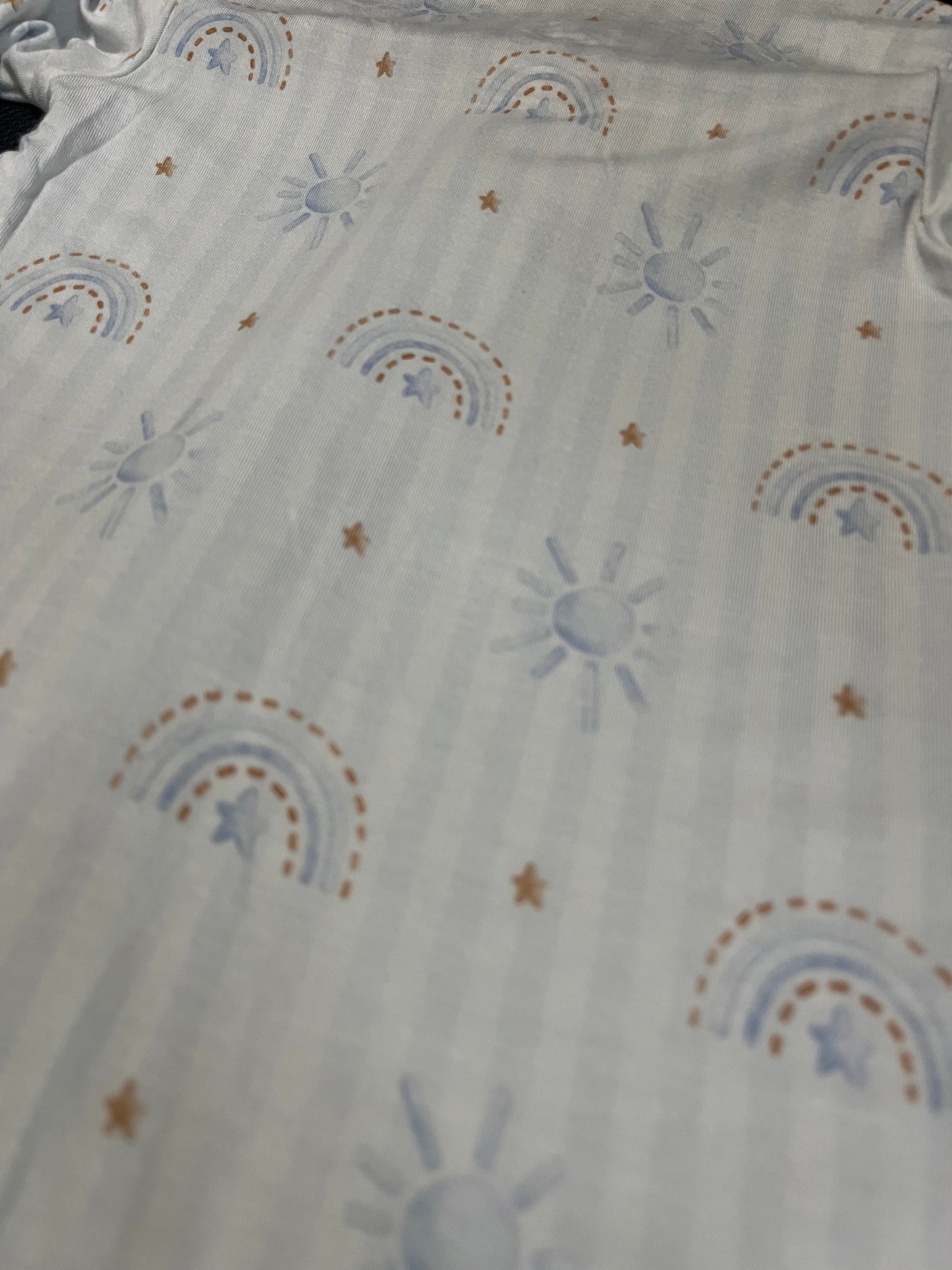 Luca's Legacy Rainbow & Sunshine bamboo zippy