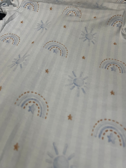 Luca's Legacy Rainbow & Sunshine bamboo zippy