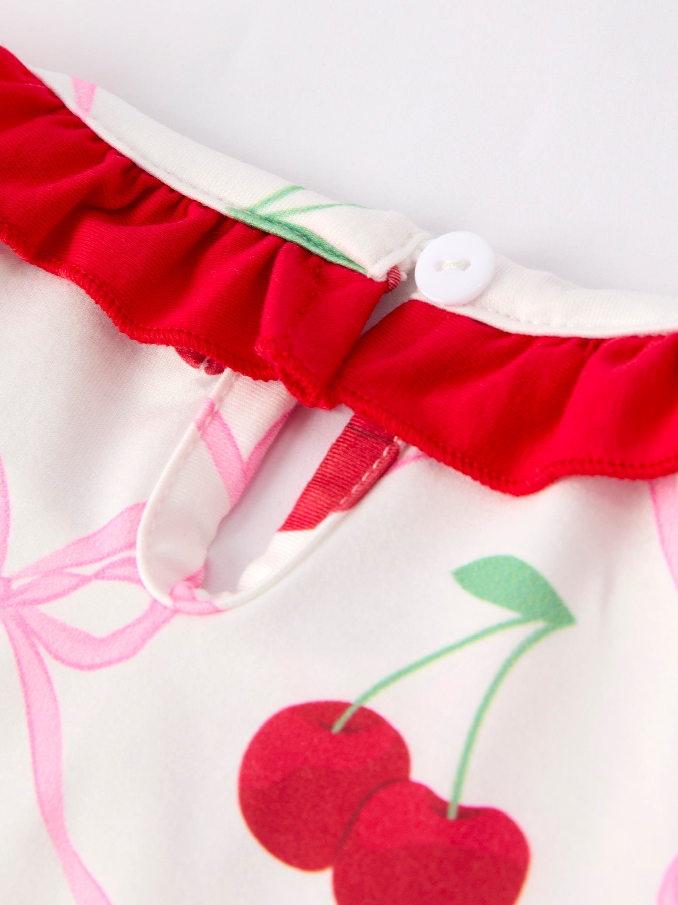 Cherry Bow Girls' Dress