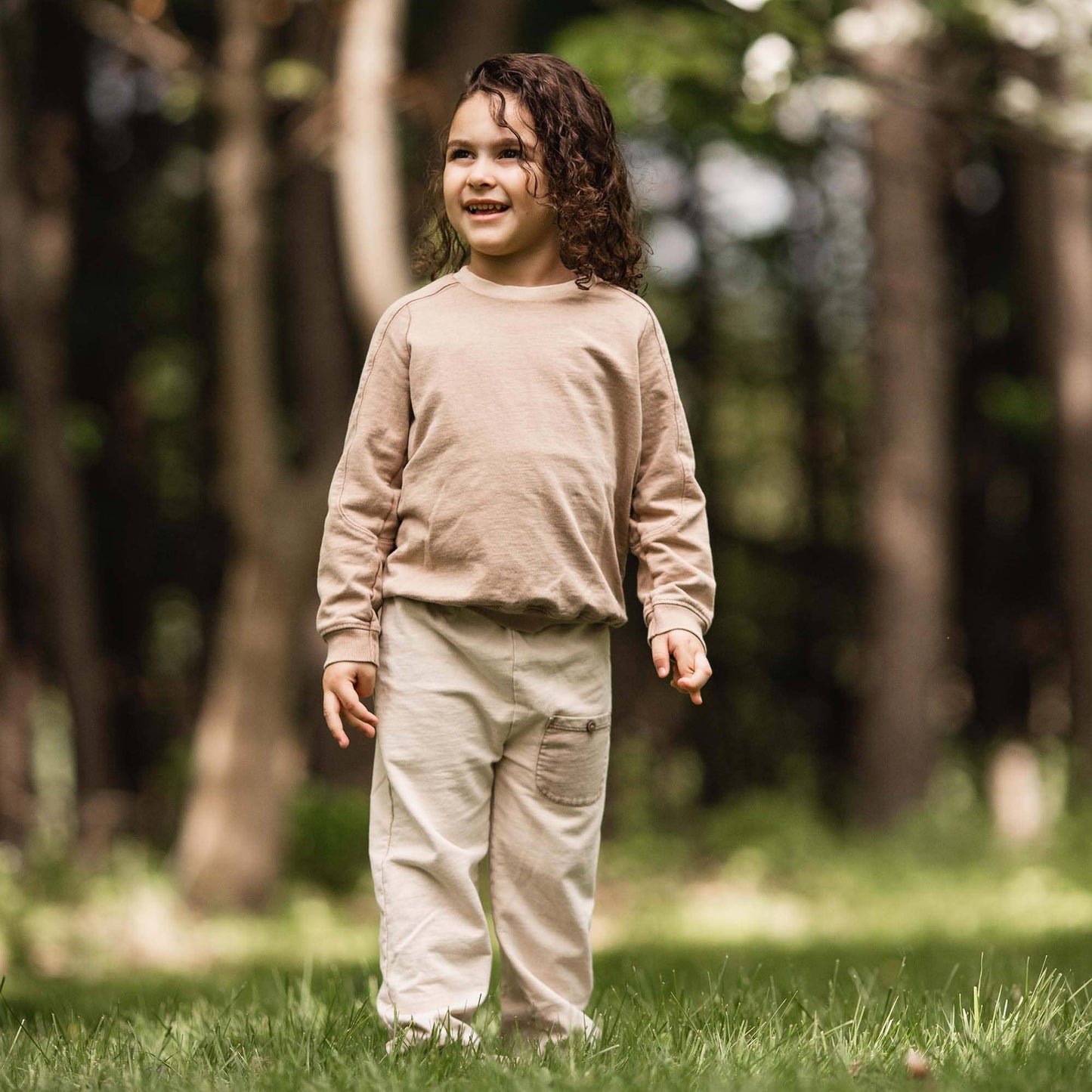 Acid Wash Toddler Sweatshirt Set