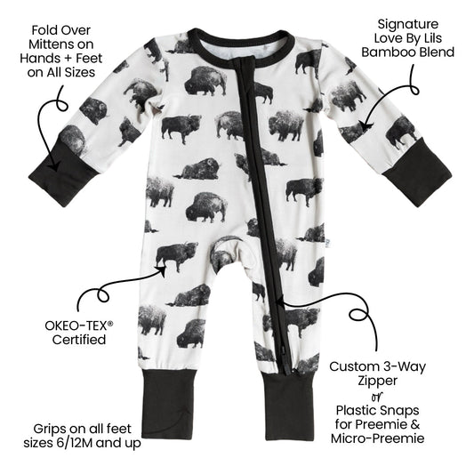 Stetson Bamboo Convertible Footie