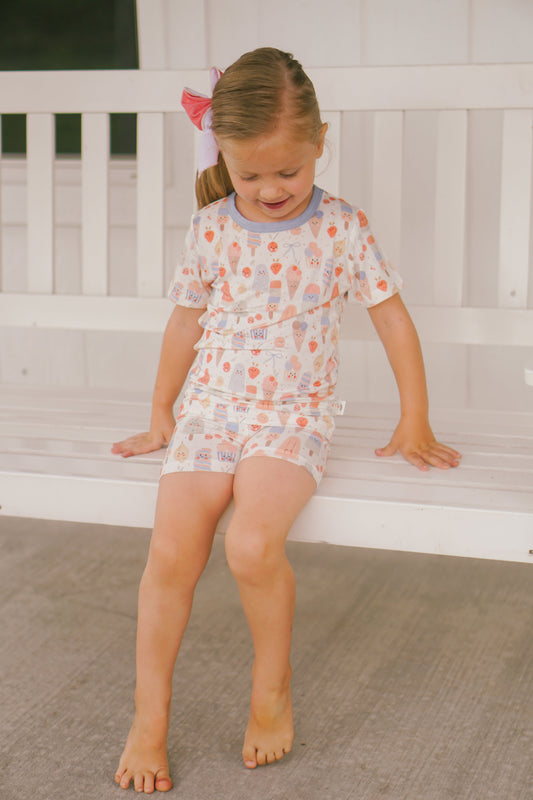 Sweet Summertime 2pc Bamboo Pajamas