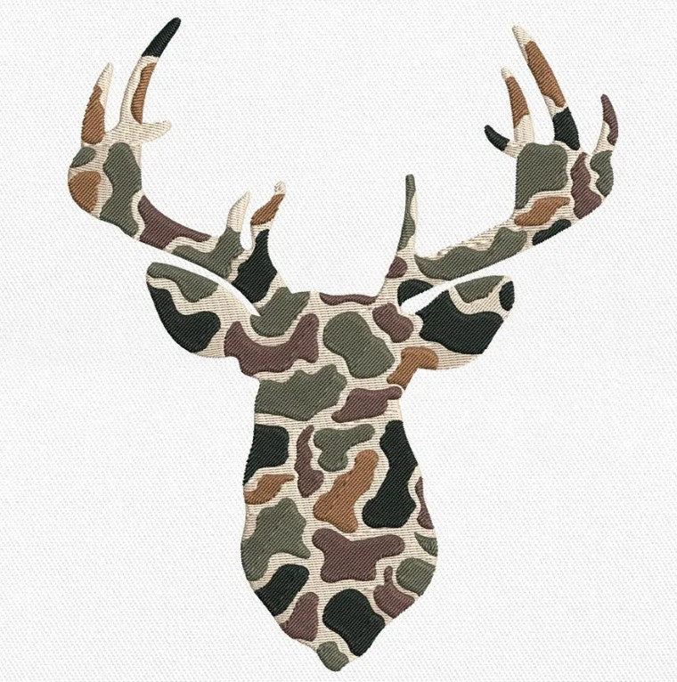 Personalized Camo Deer Sweatshirt