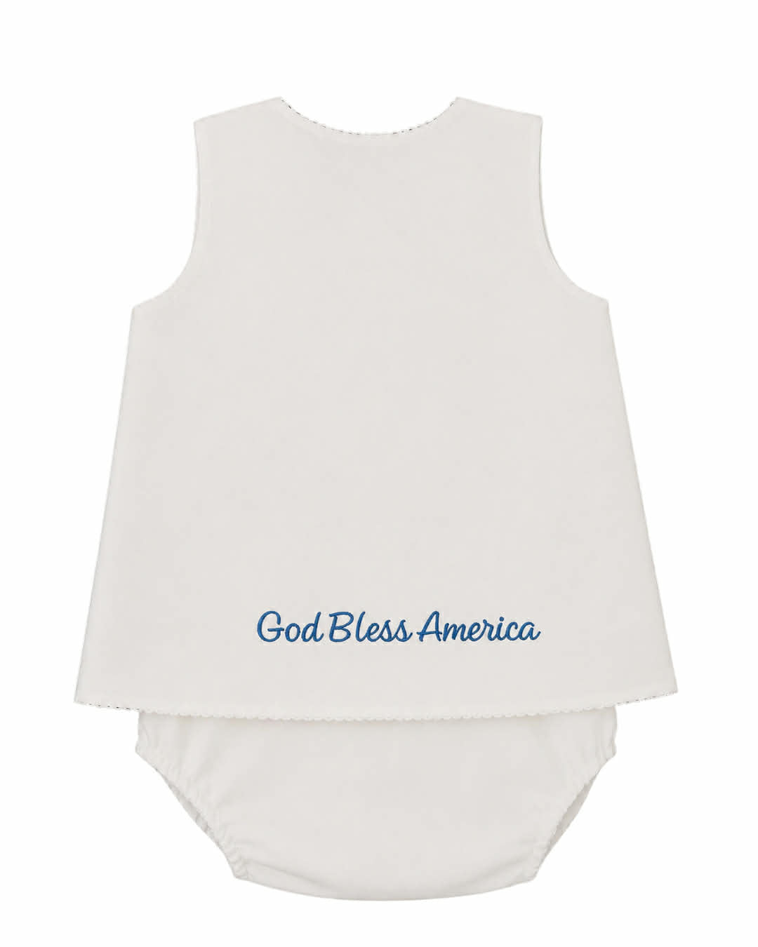 God Bless America diaper set