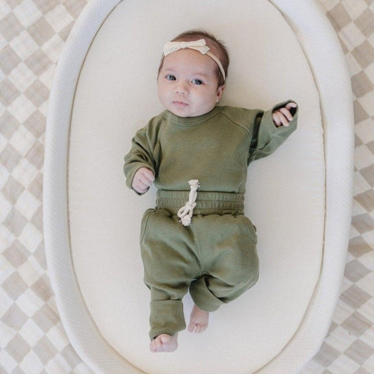 Organic Cotton Ribbed 2pc Set - more colors