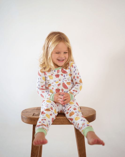 Summertime Fruits Bamboo Pajamas