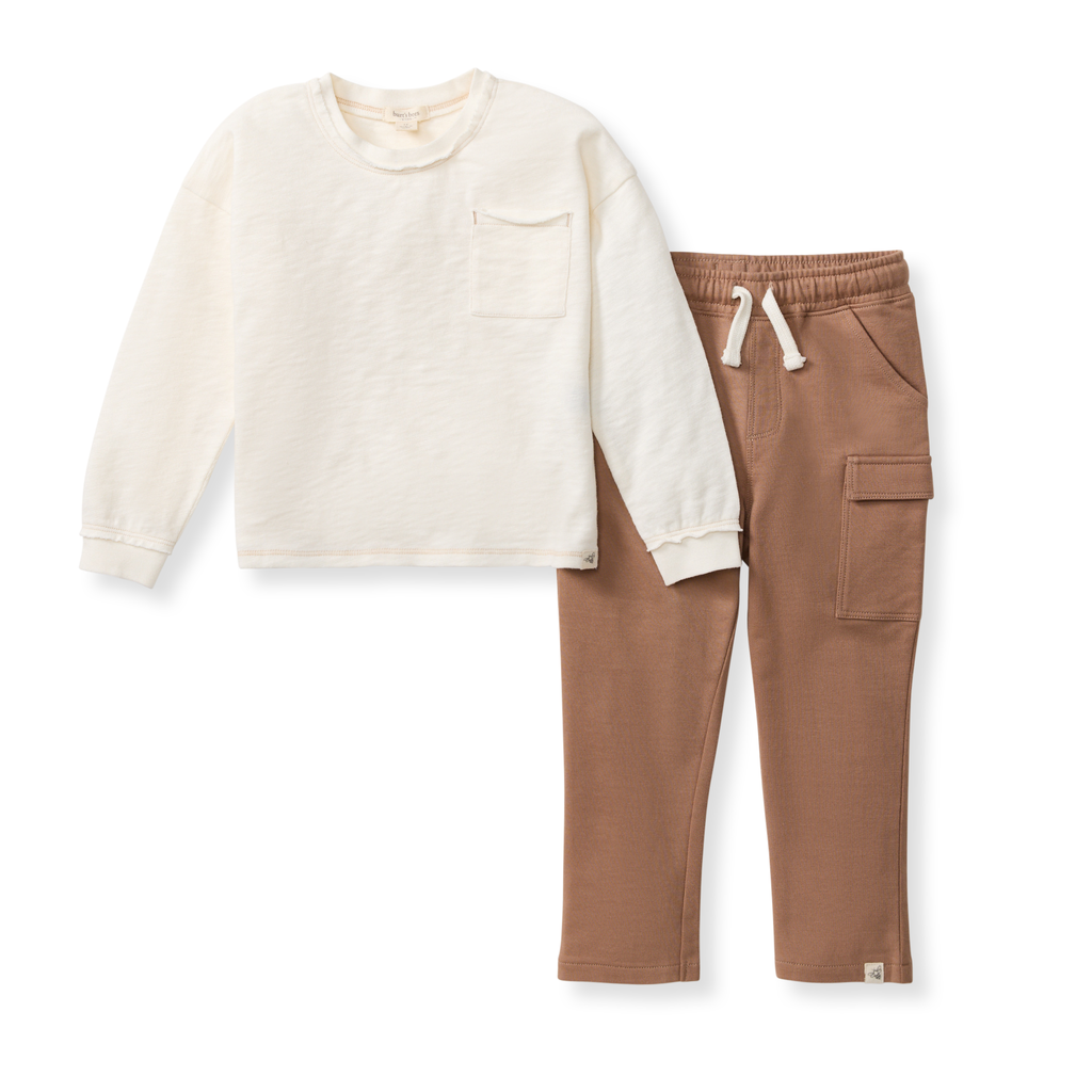 Chunky Slub Toddler Tee Set