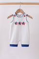 Navy bow applique stripe jonjon