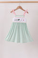 Green Golf Embroidered Dress