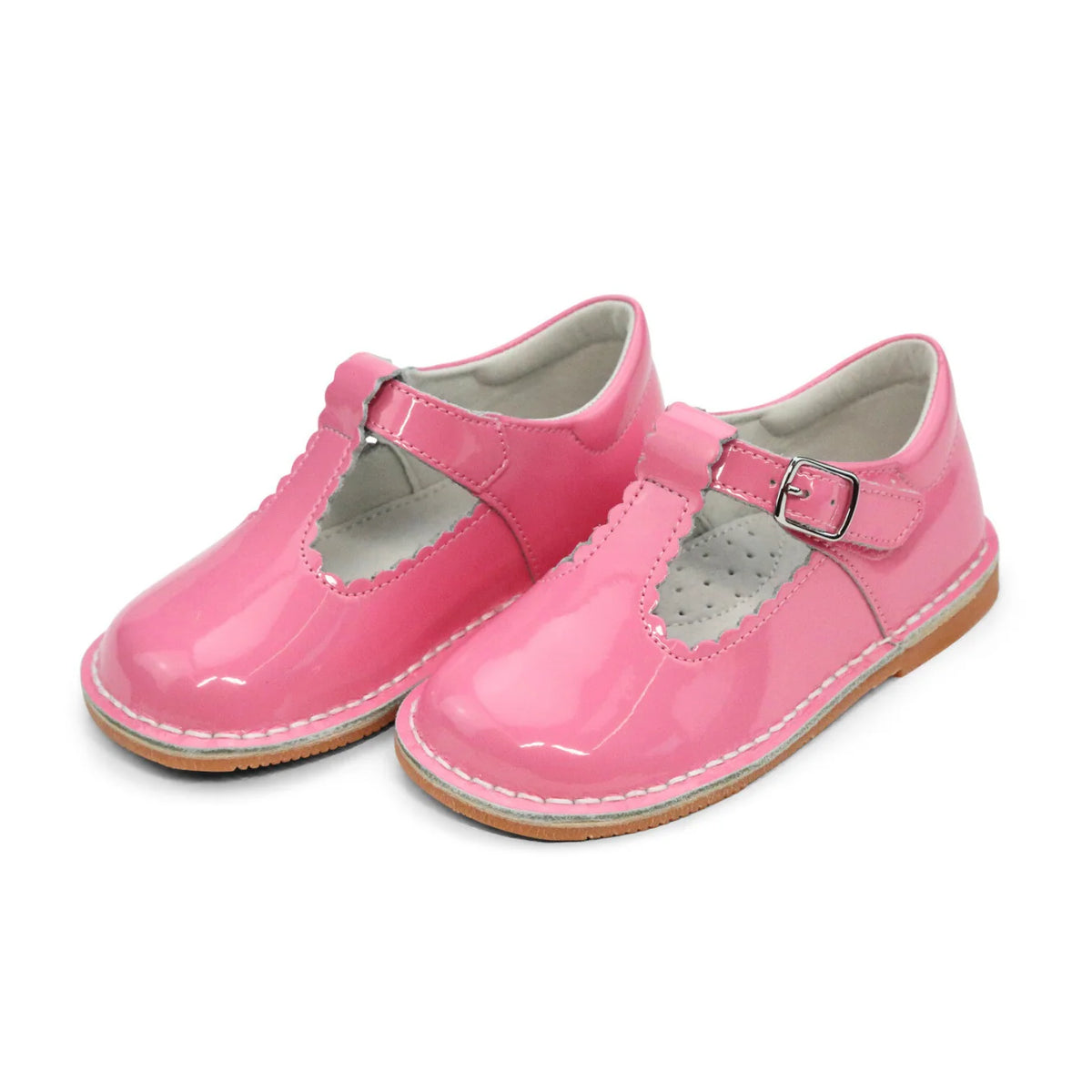 Selina Scalloped T-Strap Mary Jane