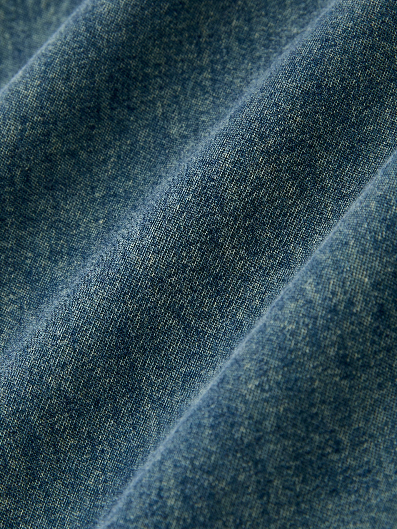 Vintage Denim Ruffle Girls Summer Dress