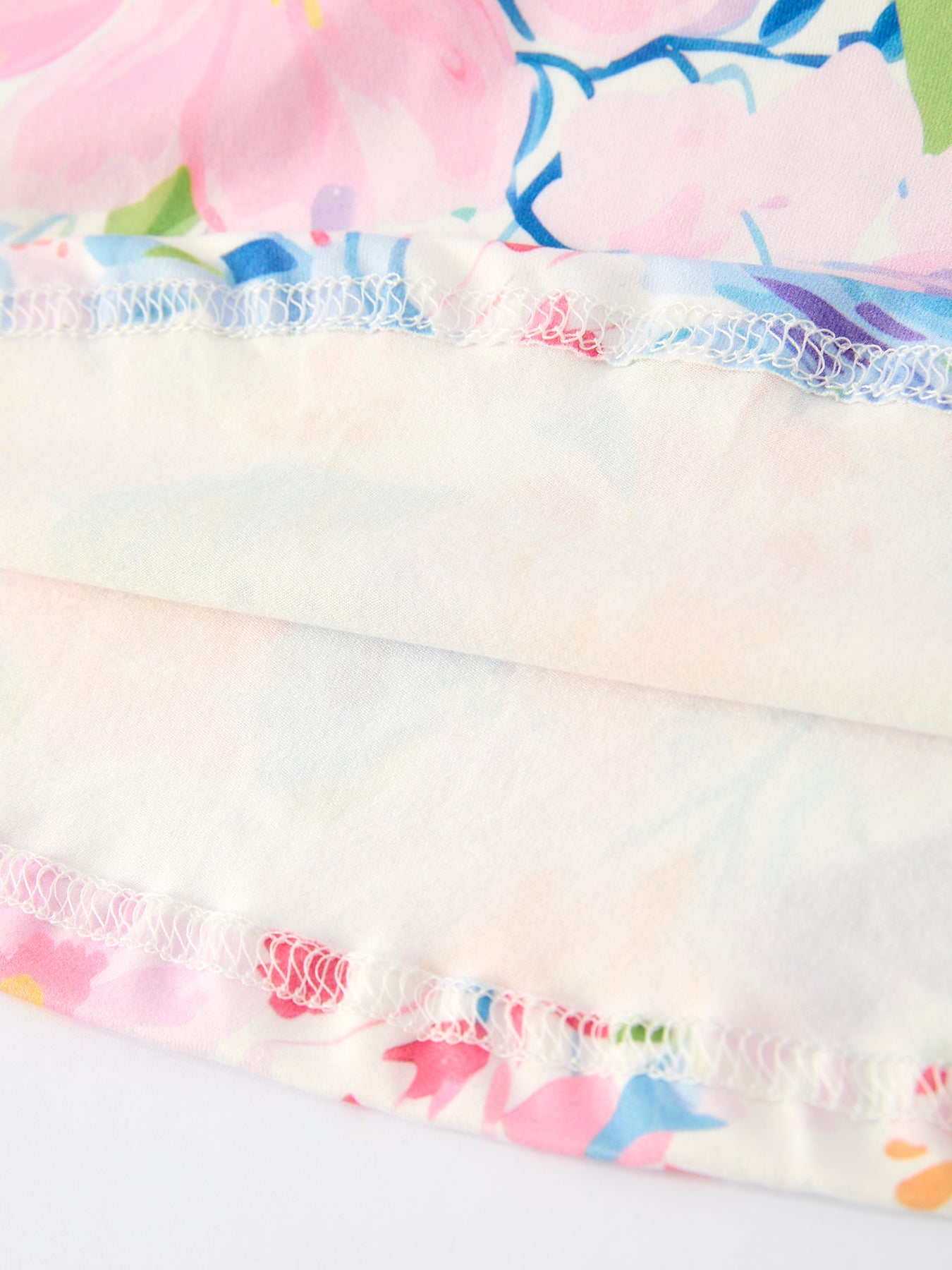 Floral Print Girl Dress with Long Sleeves