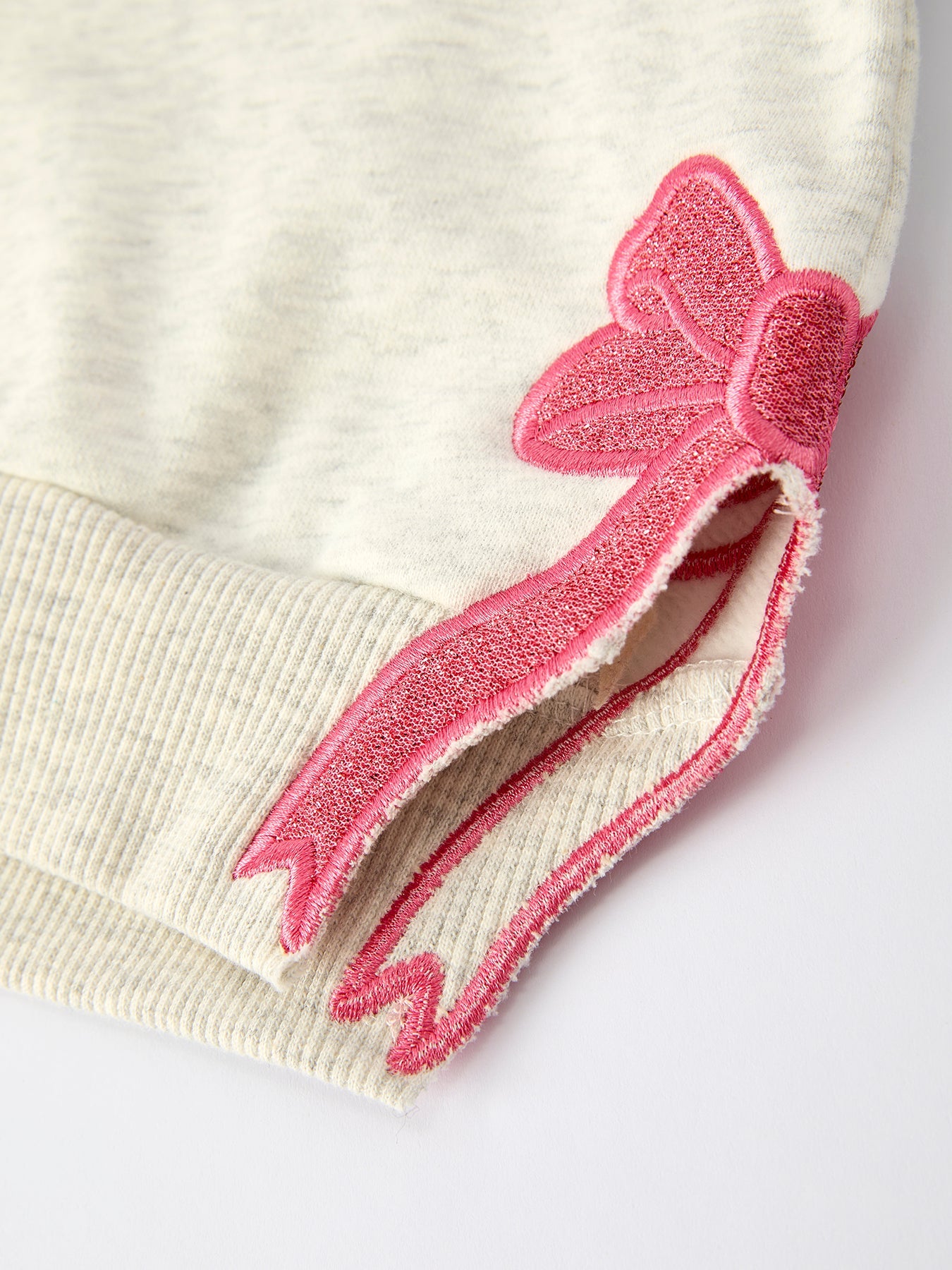 FAITH Letter Sweatshirt and Pink Tulle Skirt Set