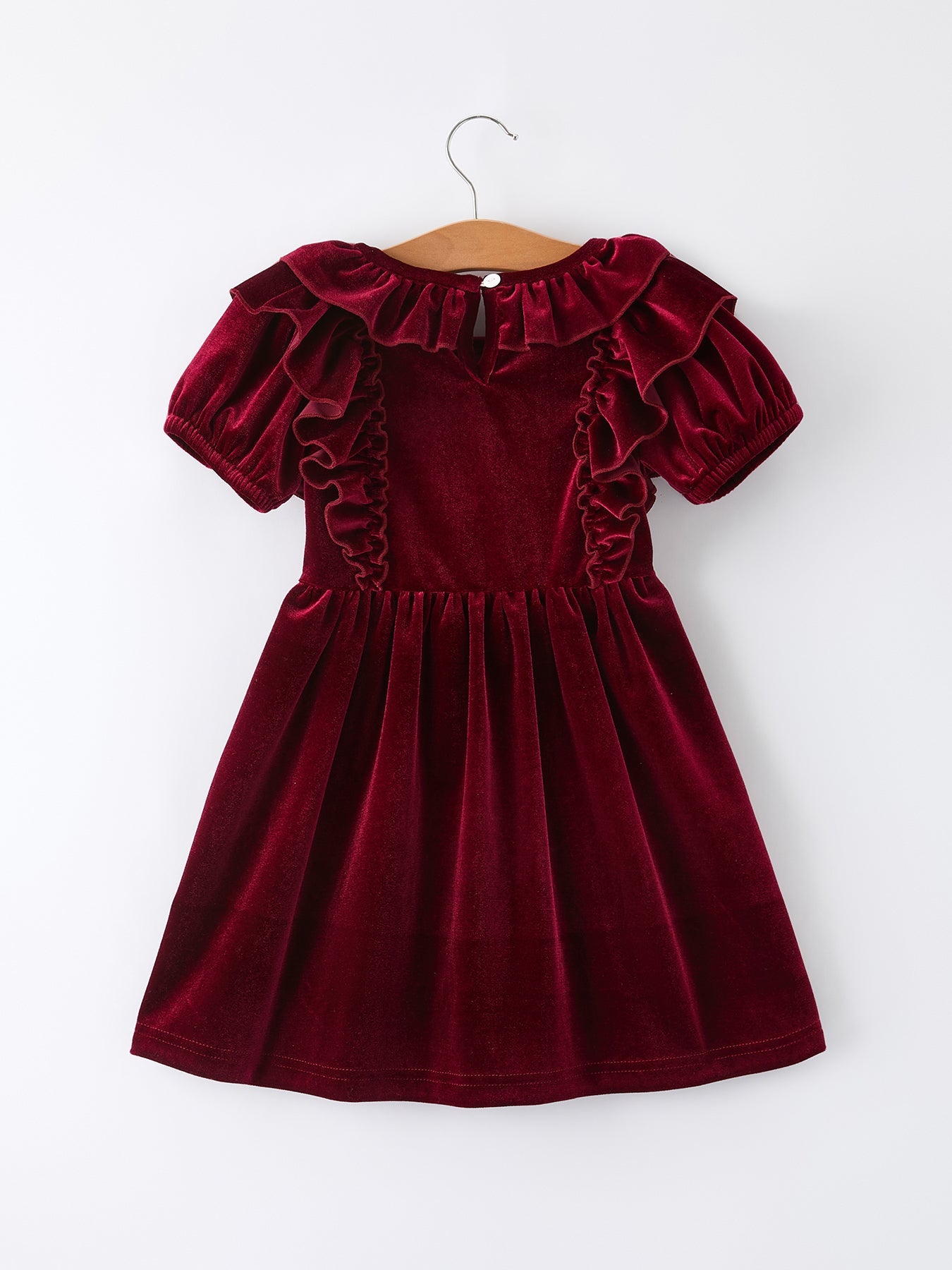 Velvet Girls Dress-Multiple colors available