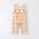 Thanksgiving Turkey Embroidery Smocked Romper