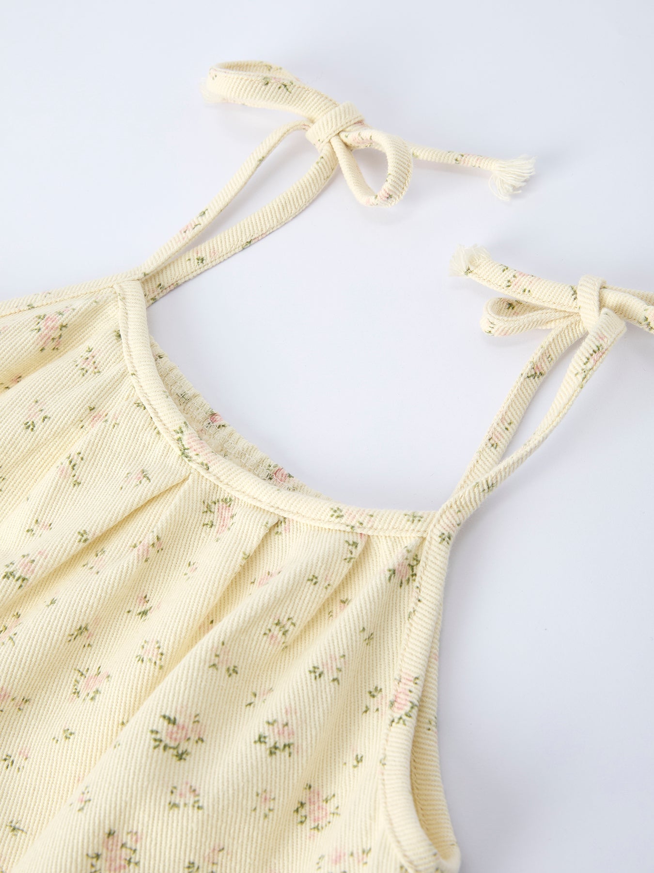 Floral Toddler Girl Spring Jumpsuit with Pockets