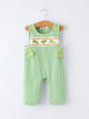 Spring Turtle Smocked Baby Boy Romper