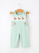 Western Horse Embroidery Boys Jonjon Sleeveless Romper