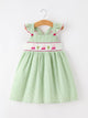 Western Boots Cactus Girls Dress Stripe