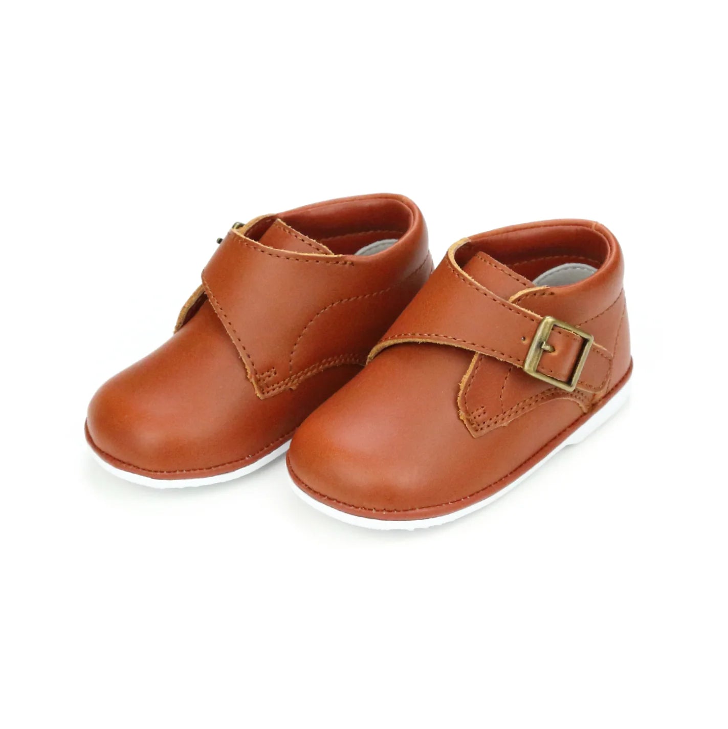 Finch Boy's Buckled Leather Boot (Baby/Toddler)