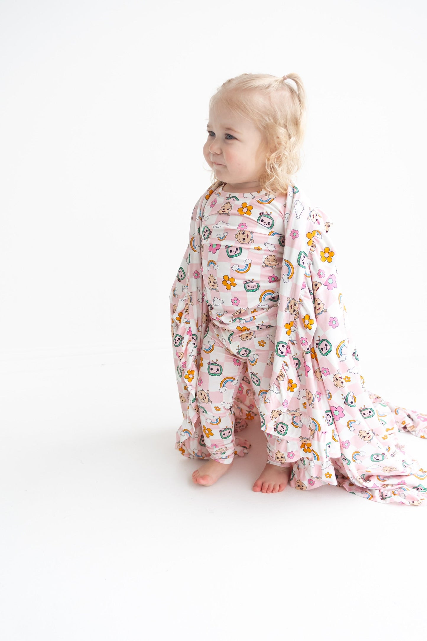 Dream Big Little Co x CoComelon JJ RAINBOW CHECKERS DREAM SET