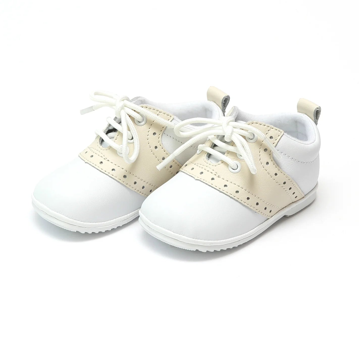 Austin Leather Saddle Oxford Shoe (Baby/Toddler)