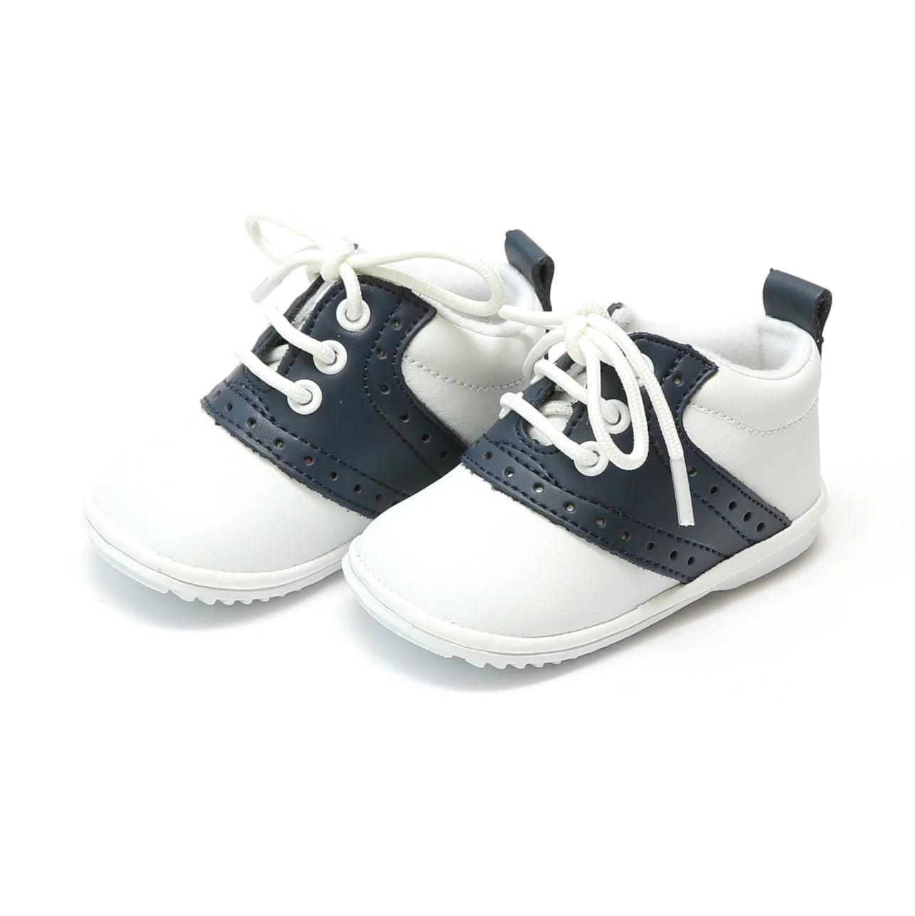 Austin Leather Saddle Oxford Shoe (Baby/Toddler)