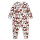 Cowboy Baby Zipper Romper - Bamboo Western Spirit Outfit
