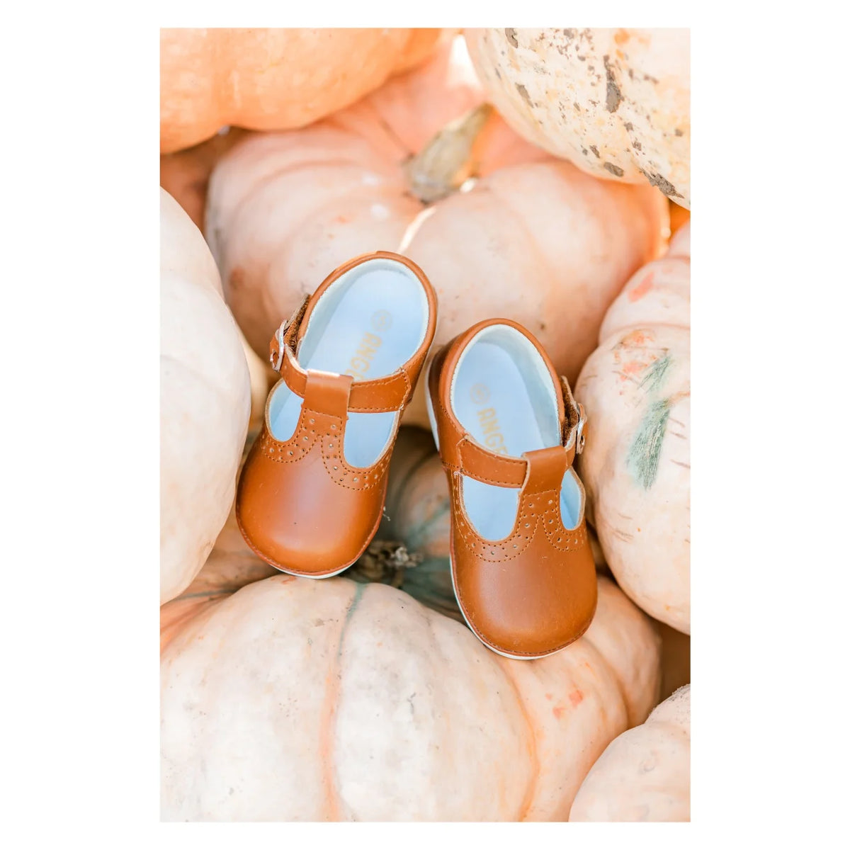 Gemma Leather T-Strap Mary Jane (Baby/Toddler)