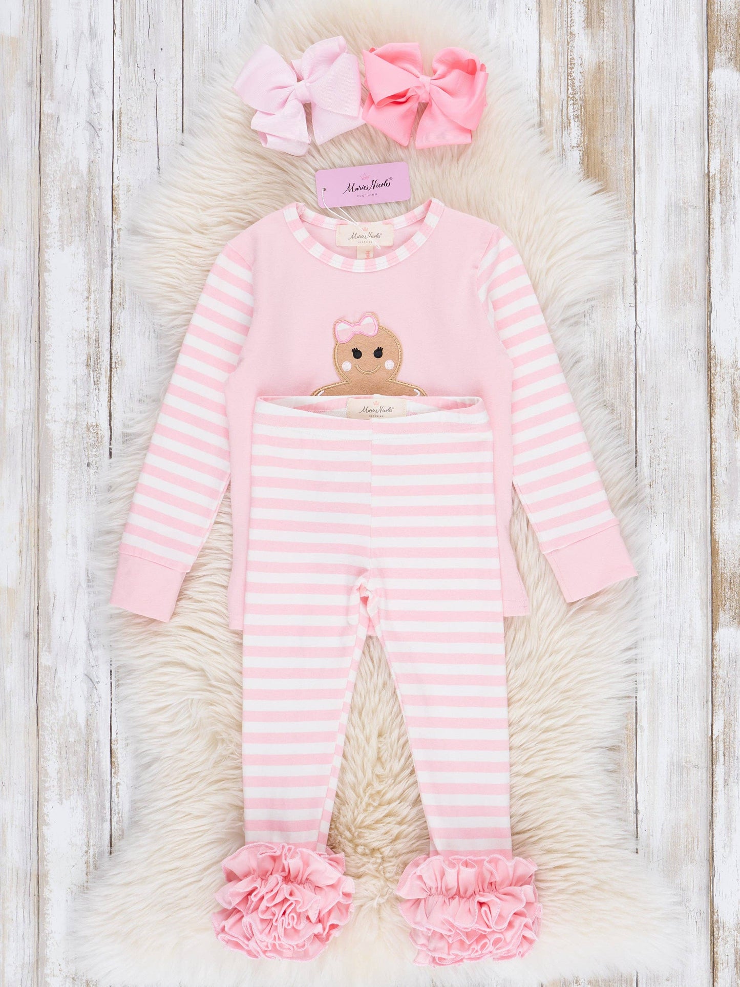 Christmas Gingerbread Pajamas - For Boys & Girls