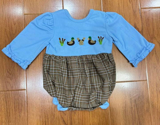 French Knot Mallard Duck bubble