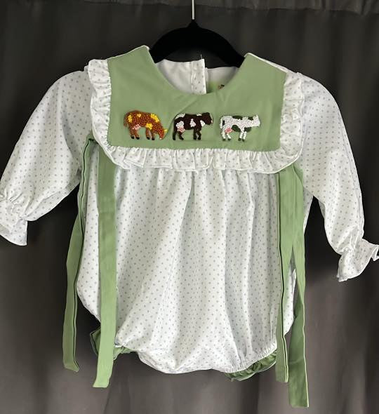 French Knot Cow Bubble