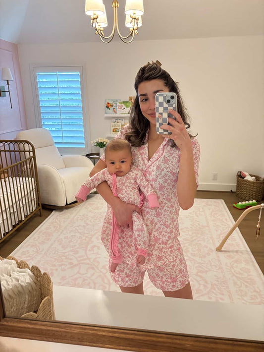 ROSEWOOD TOILE WOMEN’S DREAM SHORT SET