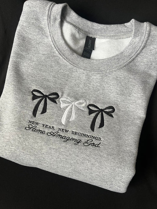 New Year, New Beginnings sweatshirt