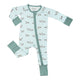 Quackin'up Mallard Duck  Baby Bamboo Pajamas, 2-Way Zipper