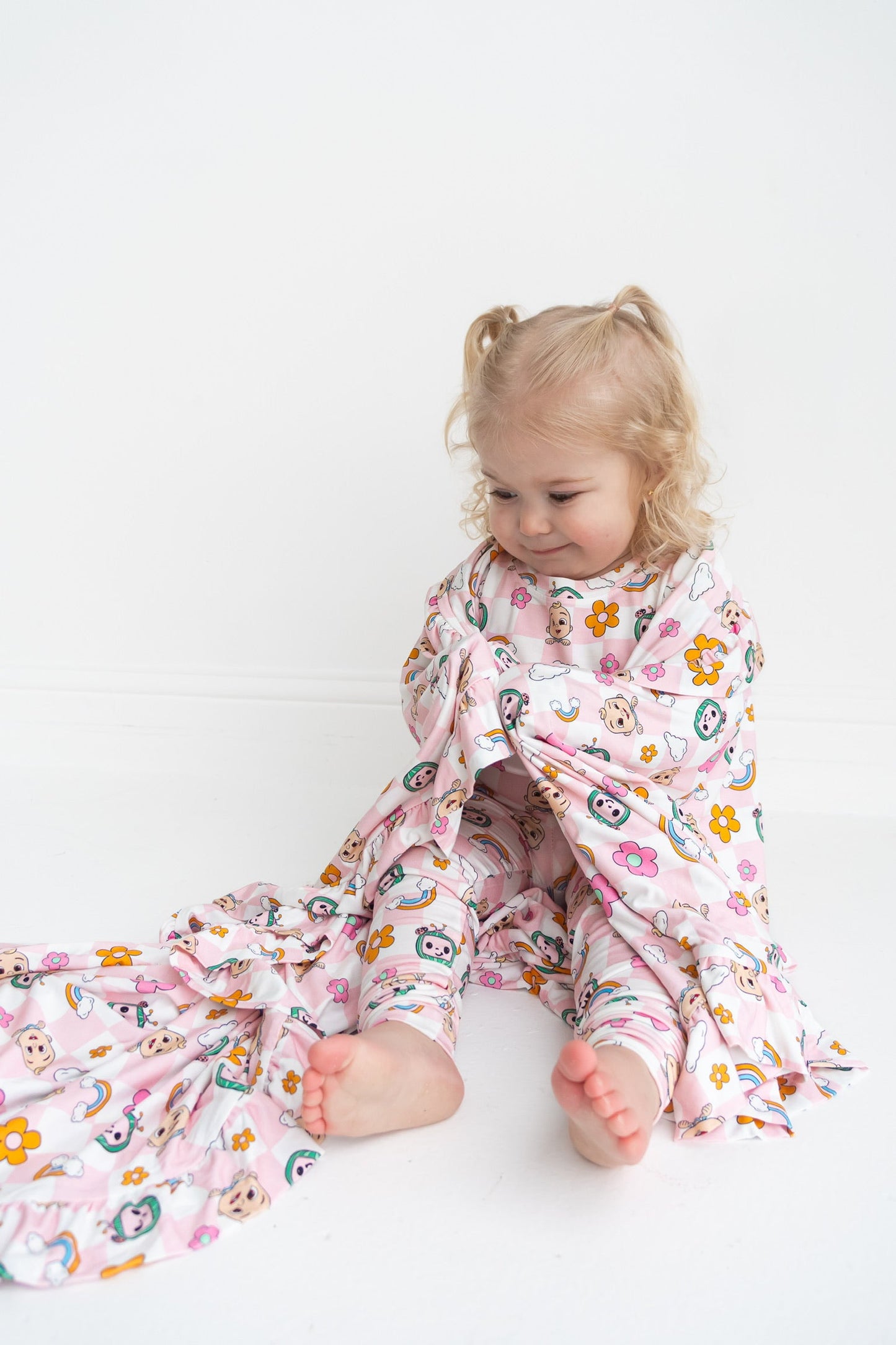 Dream Big Little Co x CoComelon JJ RAINBOW CHECKERS DREAM SET