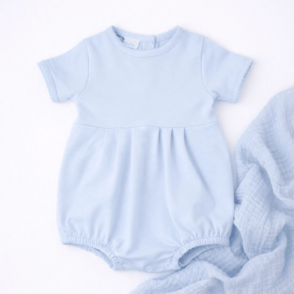 Magnolia Baby Bubble - Monochromatic Monogram optional