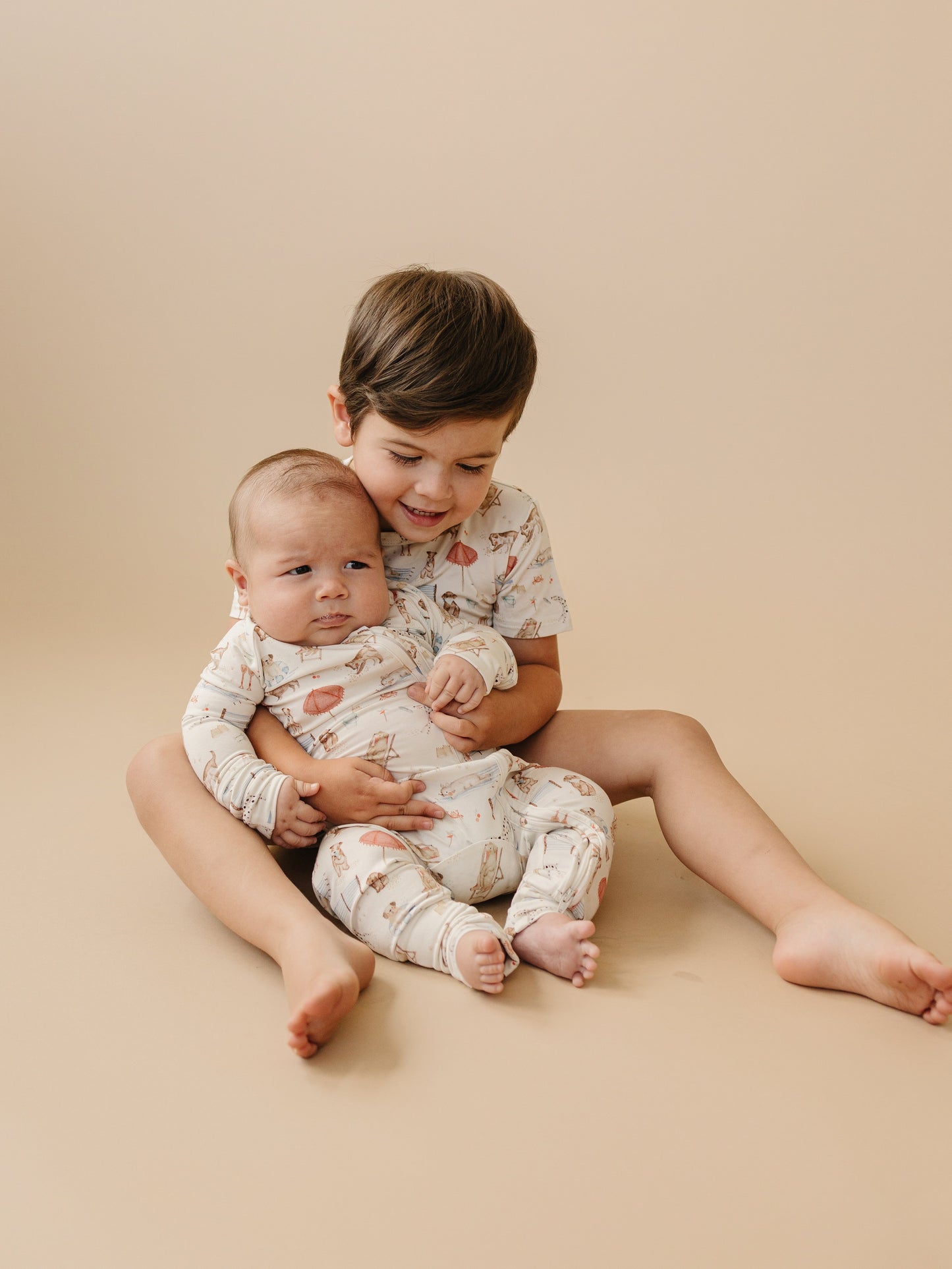 Beach Pawty Bamboo Zippy Pajamas