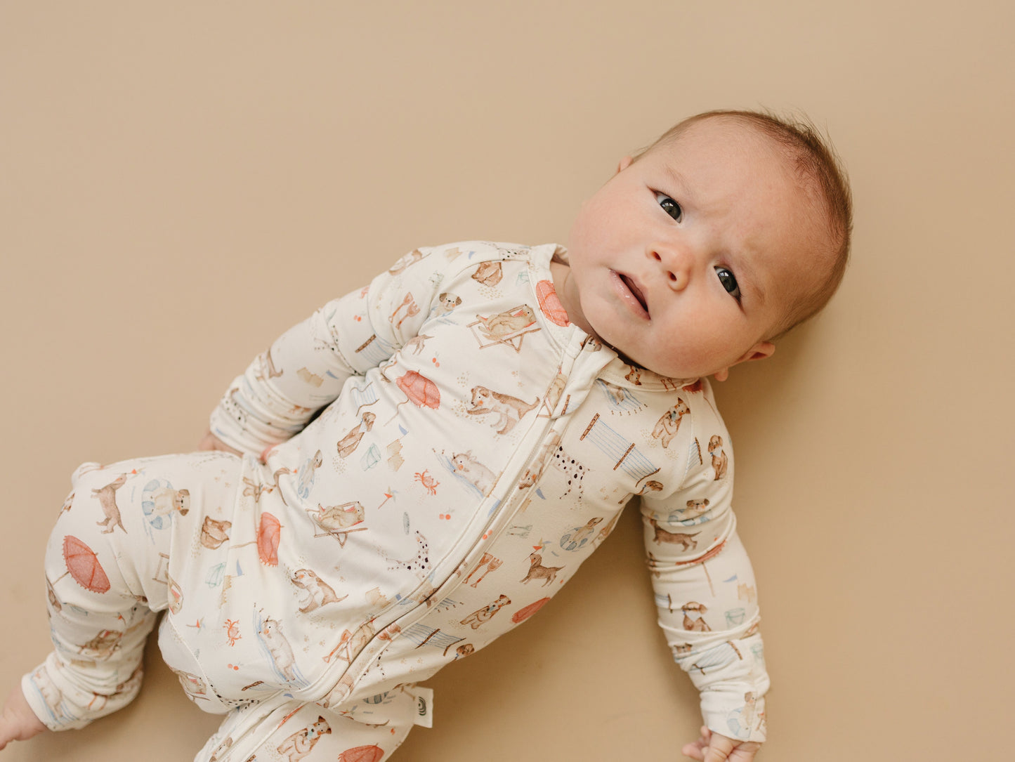 Beach Pawty Bamboo Zippy Pajamas