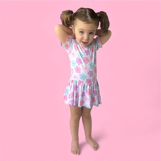 VIOLET FIELDS DREAM BODYSUIT DRESS