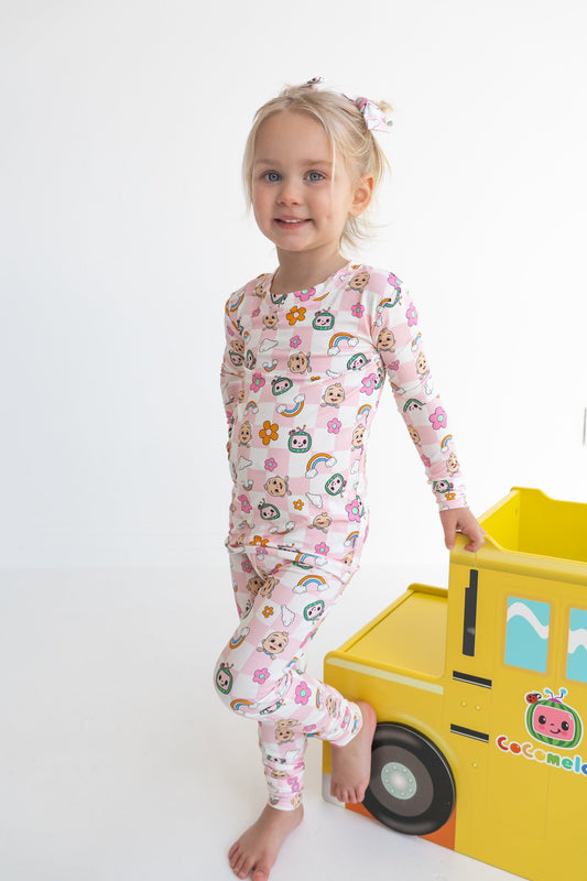 Dream Big Little Co x CoComelon JJ RAINBOW CHECKERS DREAM SET
