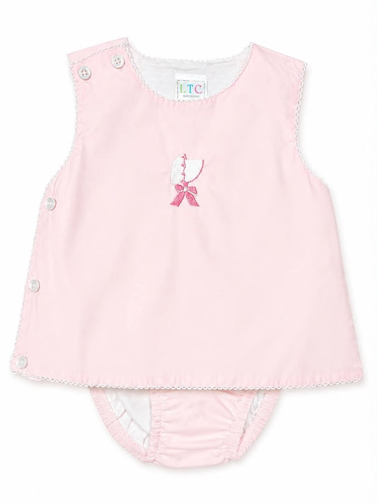 Bonnet Baby embroidered diaper set