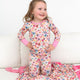 Lillian's Garden Butterflies Bamboo 2-Piece Long Sleeve Set