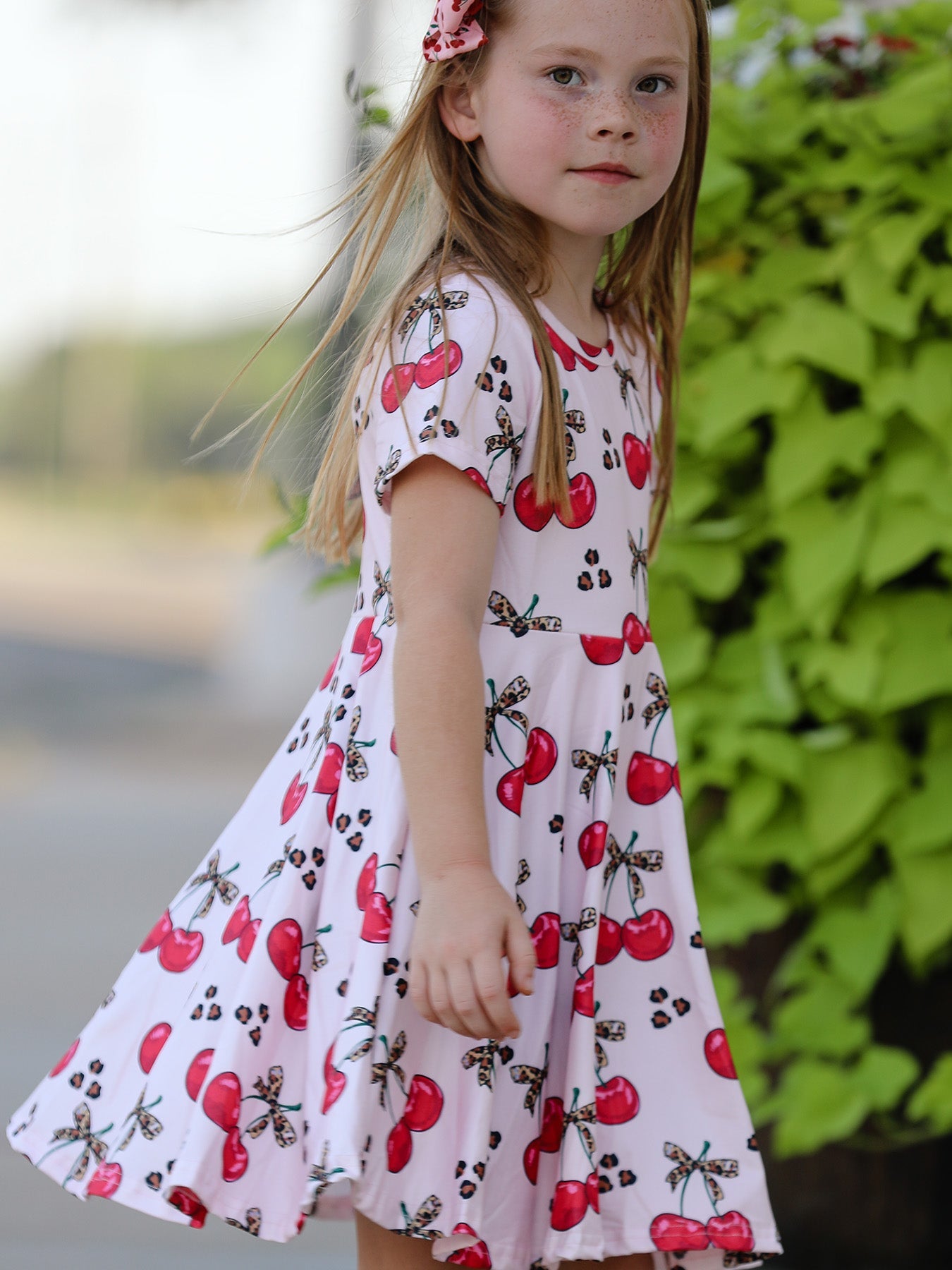 Cherry Girls Dress