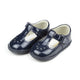 Patent Dottie Scalloped T-Strap Mary Jane (Baby/Toddler)