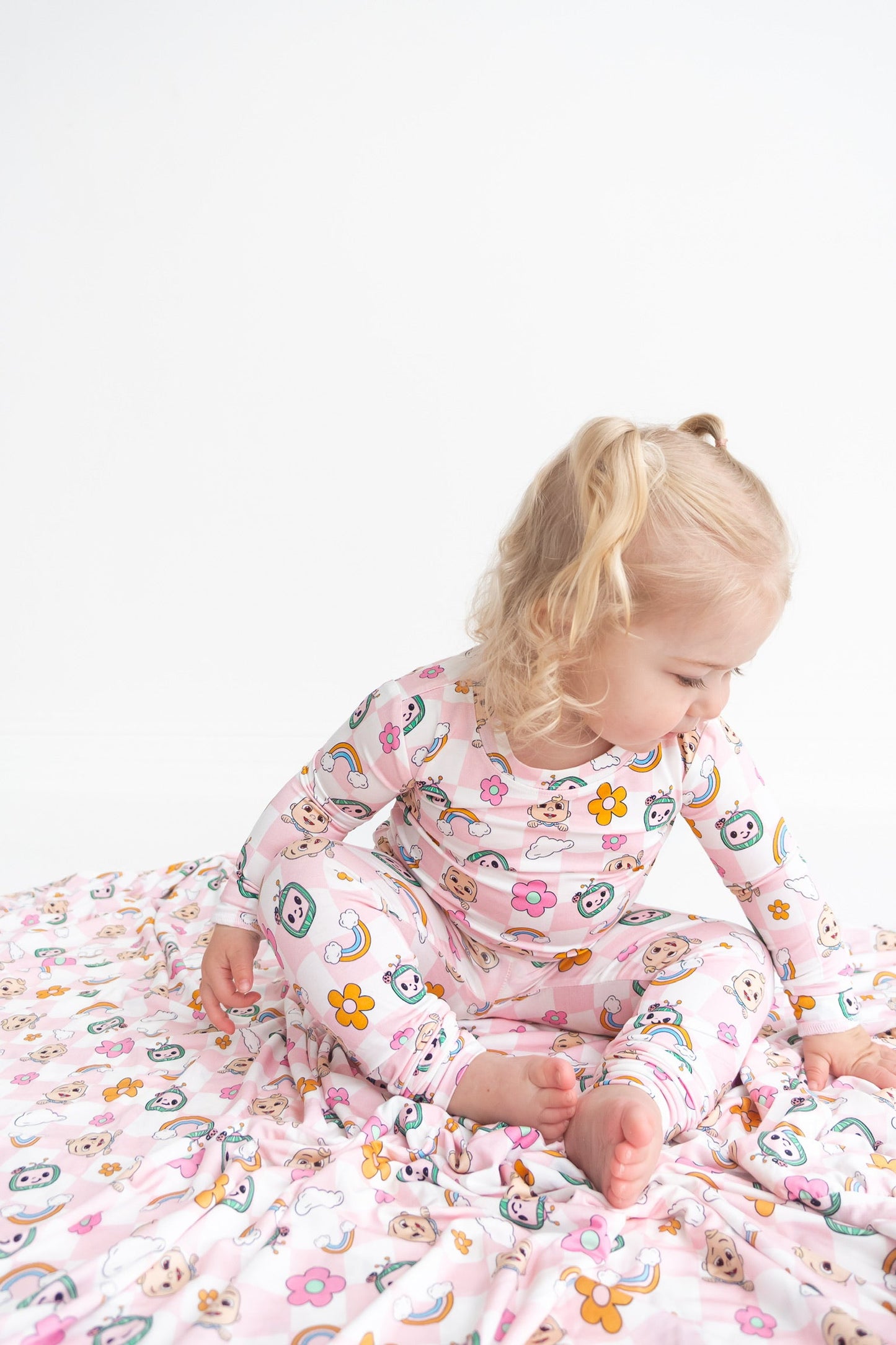 Dream Big Little Co x CoComelon JJ RAINBOW CHECKERS DREAM SET