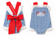 USA Ruffle Sunsuit
