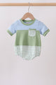 Blue&green Stripe Bubble