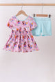 Pink Character Bamboo Set